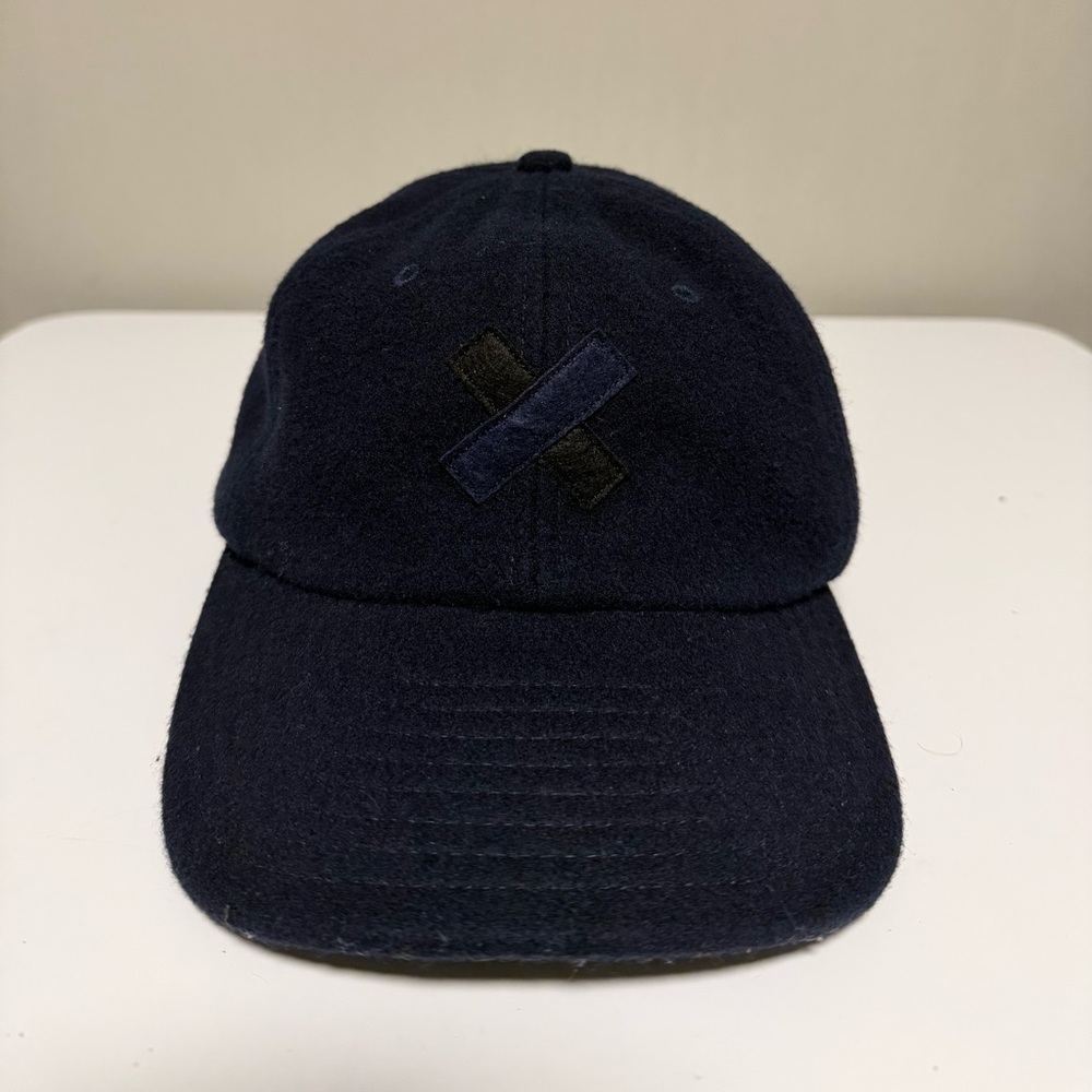 X Best Made Co Baseball Cap One Size Fit Wool Navy Blue Hat